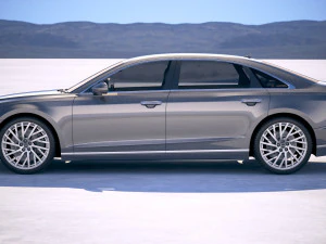 Audi A8L 2018 3D Model