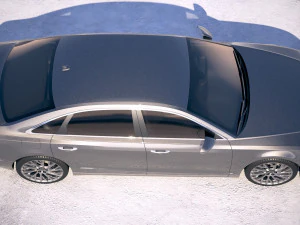 Audi A8L 2018 3D Model
