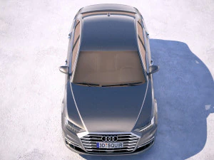 Audi A8L 2018 3D Model
