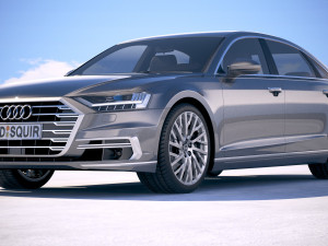 Audi A8L 2018 Modelo 3D
