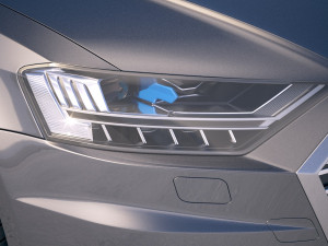 Audi A8L 2018 Modelo 3D