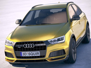 Audi Q3 2018 S-line 3D मॉडल