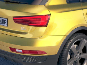 Audi Q3 2018 S-line 3D Model