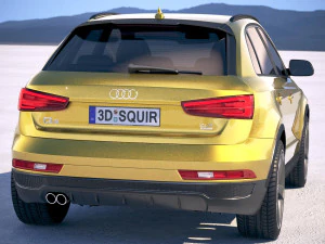 Audi Q3 2018 S-line 3D Model