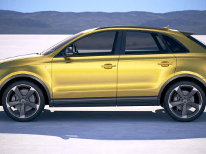 Audi Q3 2018 S-line 3D Model