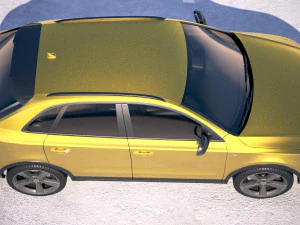 Audi Q3 2018 S-line 3D Model