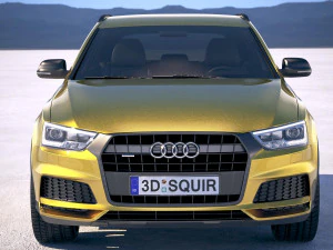 Audi Q3 2018 S-line 3D Model