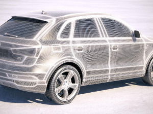 Audi Q3 2018 S-line 3D मॉडल