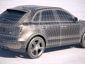 Audi Q3 2018 S-line 3D मॉडल