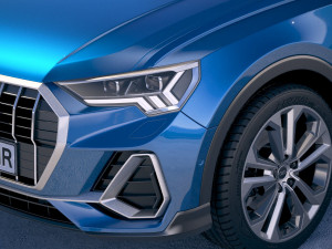 Audi Q3 S-line 2019 Model 3D