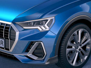 Audi Q3 S-line 2019 3D Model