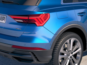 Audi Q3 S-line 2019 Model 3D