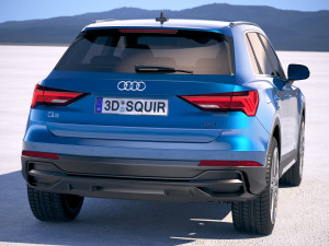Audi Q3 S-line 2019 Model 3D