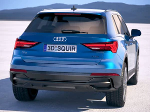 Audi Q3 S-line 2019 3D Model