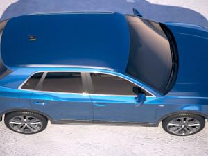 Audi Q3 S-line 2019 Model 3D