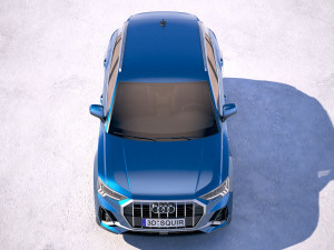 Audi Q3 S-line 2019 Model 3D
