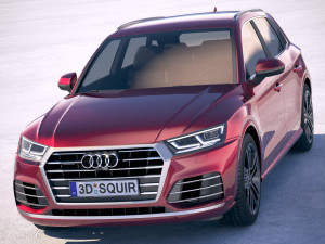 Audi Q5L 2019 3D Model