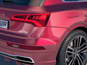 Audi Q5L 2019 3D Model