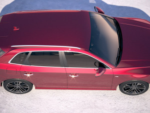 Audi Q5L 2019 3D Model