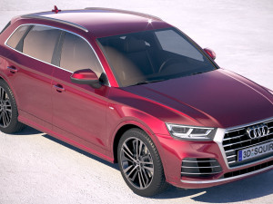 Audi Q5L 2019 3D Model