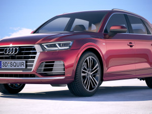Audi Q5L 2019 3D Model
