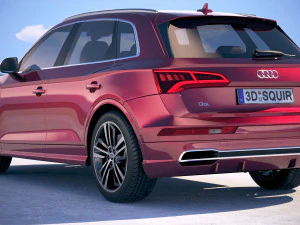 Audi Q5L 2019 3D Model
