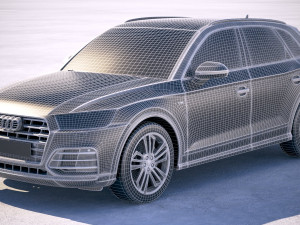 Audi Q5L 2019 3D Model