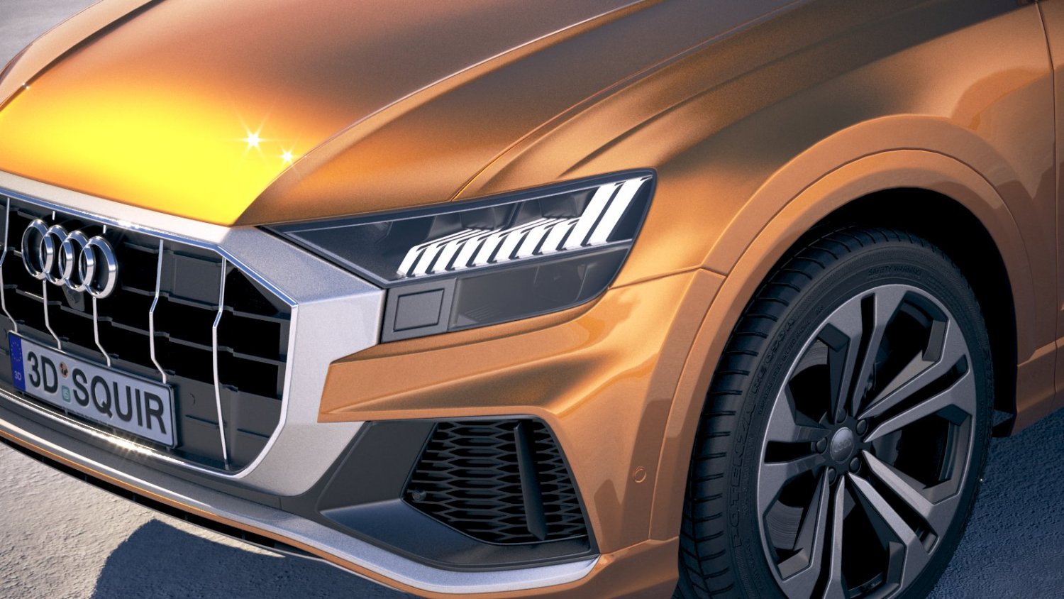 Audi Q8 2019 3d Model In Suv 3dexport