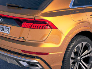 Audi Q8 2019 3D Model