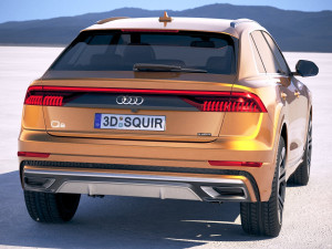 Audi Q8 2019 3D Model