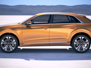 Audi Q8 2019 3D Model