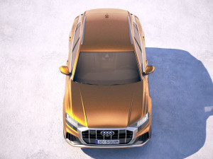 Audi Q8 2019 3D Model