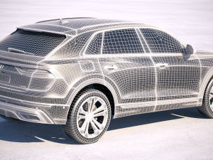 Audi Q8 2019 3D Model