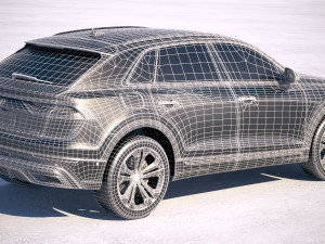 Audi Q8 2019 3D Model
