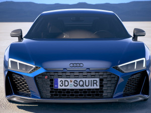 Audi R8 2019 3D मॉडल