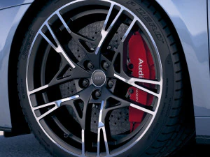 Audi R8 Spyder 2019 3D Model
