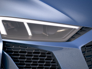 Audi R8 Spyder 2019 Modello 3D