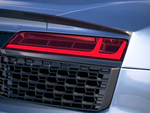 Audi R8 Spyder 2019 3D Model