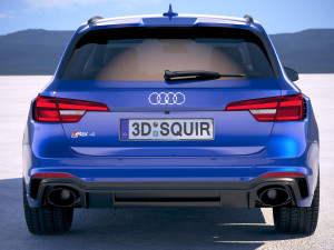 Audi RS4 Avant 2018 3D Model