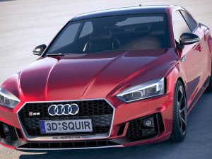 Audi RS5 Coupe 2018 Model 3D