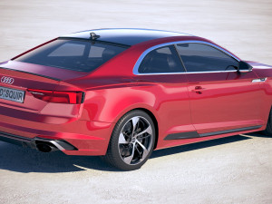 Audi RS5 Coupe 2018 Model 3D