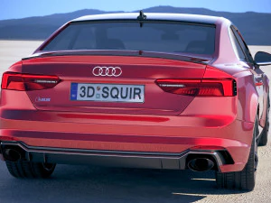 Audi RS5 Coupe 2018 3D Model