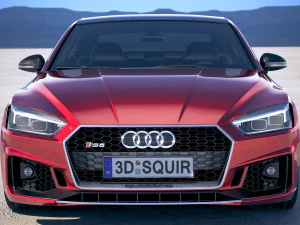 Audi RS5 Coupe 2018 3D Model