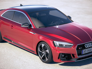 Audi RS5 Coupe 2018 Model 3D