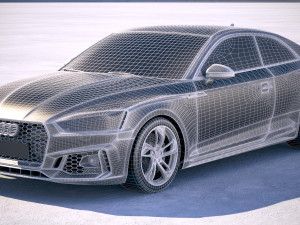 Audi RS5 Coupe 2018 Model 3D