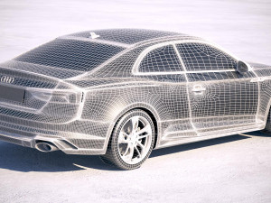 Audi RS5 Coupe 2018 Model 3D
