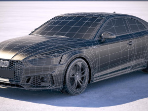 Audi RS5 Coupe 2018 Model 3D