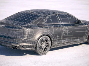 Audi RS5 Coupe 2018 3D Model