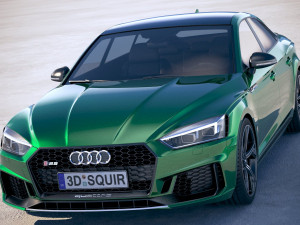 Audi RS5 Sportback 2018 Modello 3D