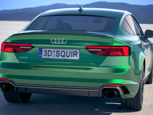 Audi RS5 Sportback 2018 Modello 3D